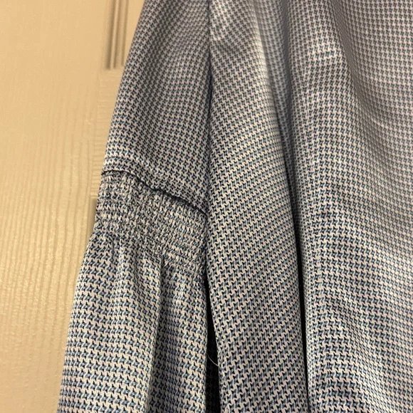 Cato Blue Checkered Blouse - Picture 3 of 4